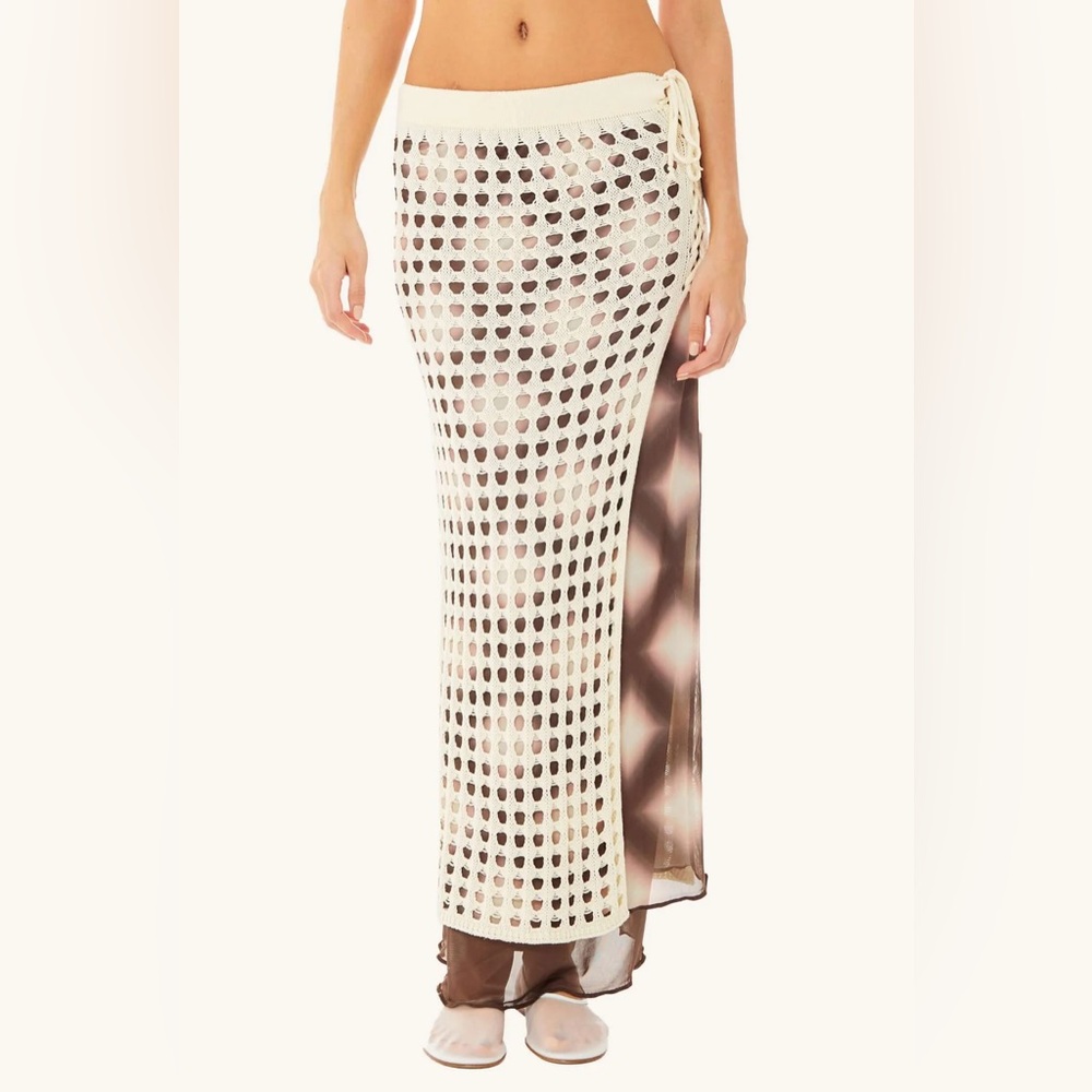 Find Me Now Mariela Knit Midi Skirt